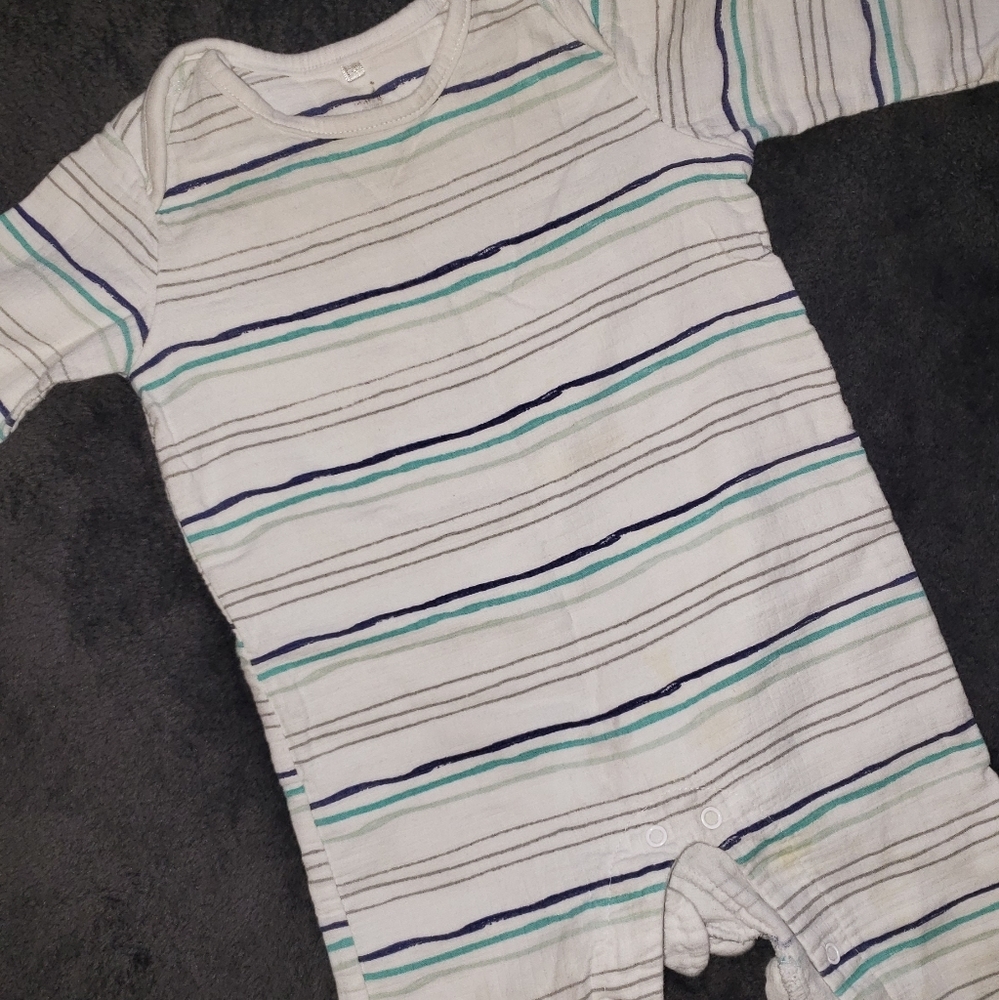 5 piece ADEN onesies and footed outfits